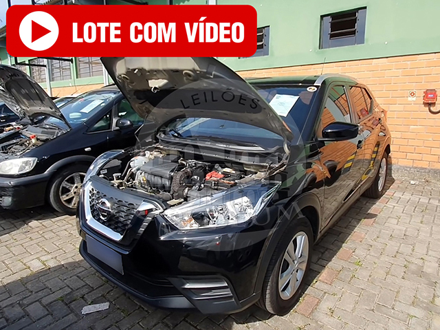 LOTE 020 - Nissan Kicks 1.6 SV CVT (Flex) 2020